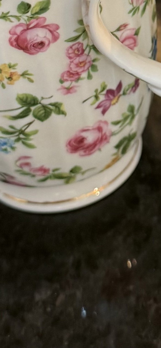 🌸 Tazze Vintage Douwe Egberts – Set da 5 – Bicchieri e caraffe, Porcelain (photo 3 of 5)