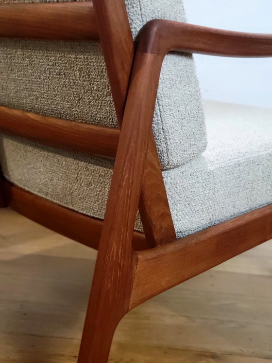 Image 1 of Vintage armchair FD 109 by Ole Wanscher for France & Daverkosen