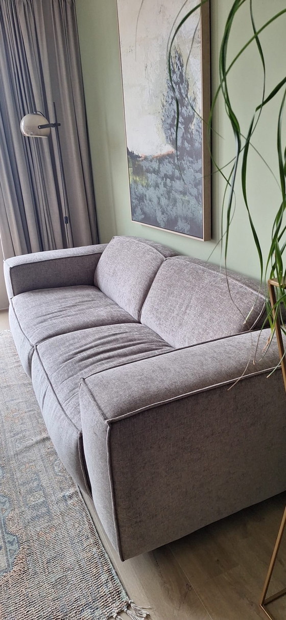 Image 1 of Grijs beige 3 zitsbank