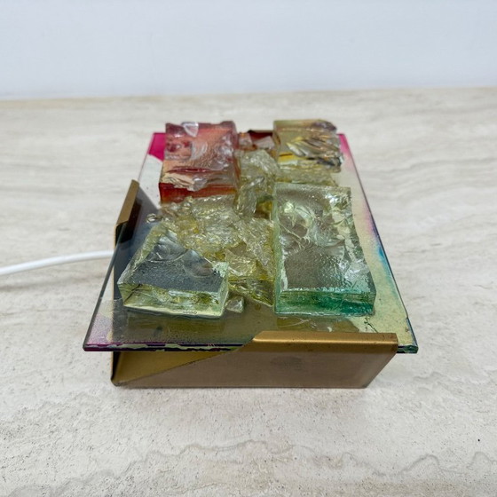 Image 1 of Cosack leuchten glass wall lamp , 1970’s