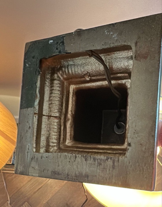 Image 1 of Lampade da tavolo in stile Impero francese (set di 2) – Ottone dorato, design neoclassico