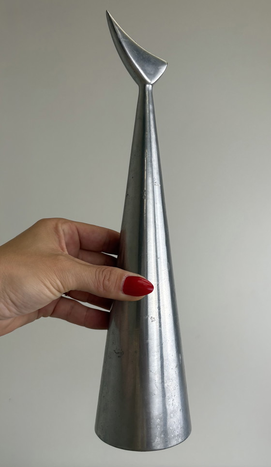 Image 1 of Ikea Knut Marianne Hagberg design oggetto d'arte in alluminio