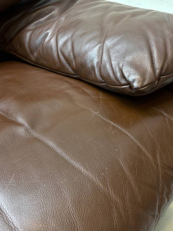 Canap&eacute; Maralunga de Vico Magistretti pour Cassina, ann&eacute;es 1970 – Canapés 2 places, Leather (photo 12 of 19)
