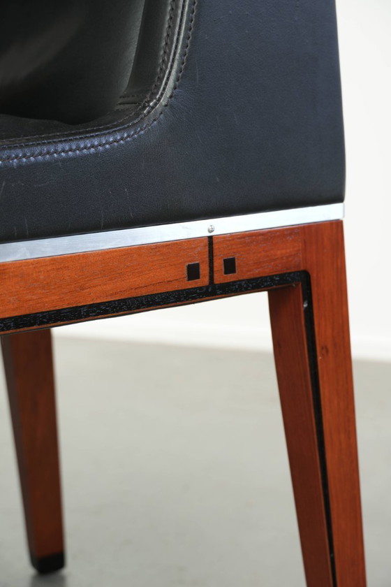 Pratica sedia d'appoggio/da ufficio/da pranzo di Schuitema della serie Decoforma – Sedie da ufficio, Leather (photo 10 of 12)
