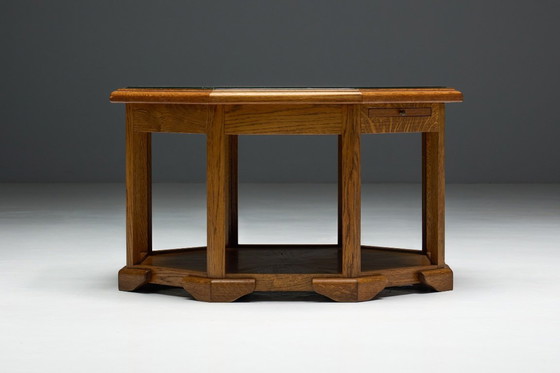 Image 1 of Mesa de centro octogonal Art Déco, Francia, década de 1930
