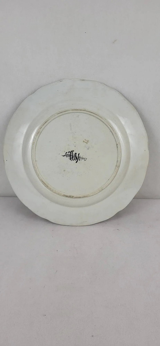 Piatto in maiolica Sarreguemines, modello Rouen – Stoviglie, Porcelain (photo 5 of 7)