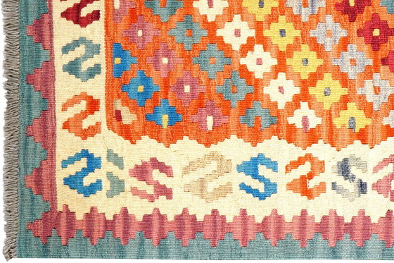 Image 1 of Kilim Gashgai tissé à la main 289 x 79 cm