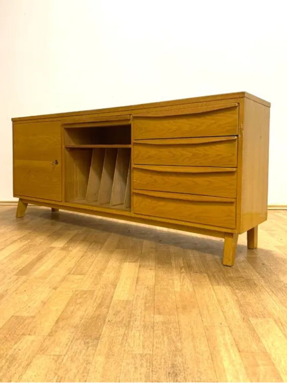 Image 1 of Retro ladekast, jaren 60, Tsjecho-Slowakije (Brusselse stijl)