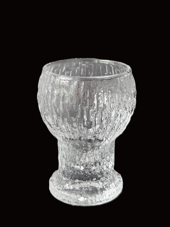 Timo Sarpaneva - Iittala - 6 borrelglazen / likeurglazen / shotglazen "Kekkerit" – Glazen & Karaffen, Glass (photo 4 of 5)
