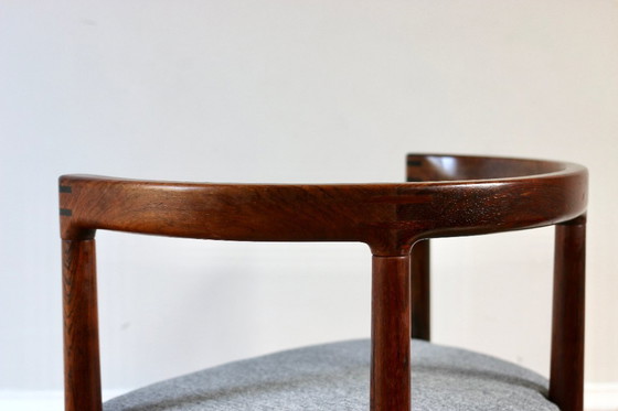 Image 1 of Fauteuil bridge scandinave palissandre Ole Gjerlov-Knudsen, 1960