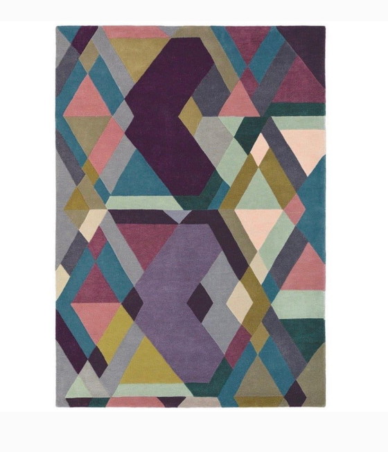 Tappeto Brink en Campman TB Mosaic Light Purple, Brink & Campman, Tappeti, Lana, Multicolore (foto 5 di 12)