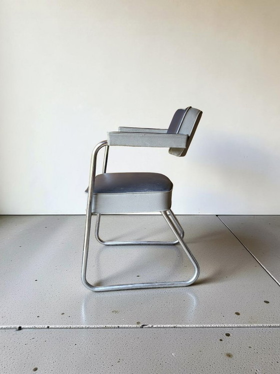Image 1 of Coppia di poltrone in stile Pullman Roneo degli anni '50