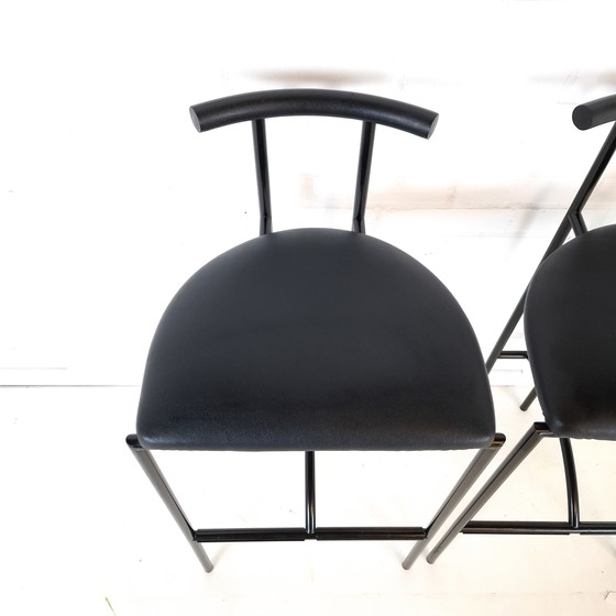 Image 1 of 2x vintage bar stool Tokyo Rodney Kinsman Bieffeplast