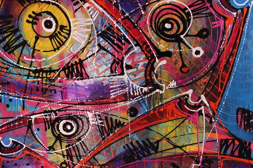 Original work by Siméon Gonzales – Peces del lago Titicaca