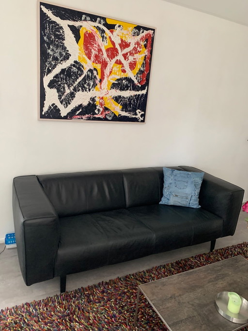 Divano in pelle, come nuovo – 3 5 zitsbanken, Leather (photo 2 of 3)
