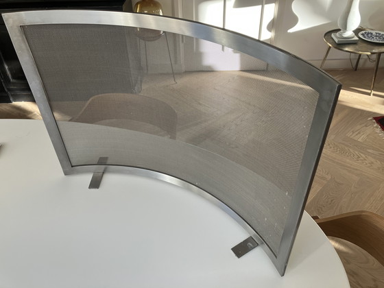 Image 1 of Fireplace screen stainless steel