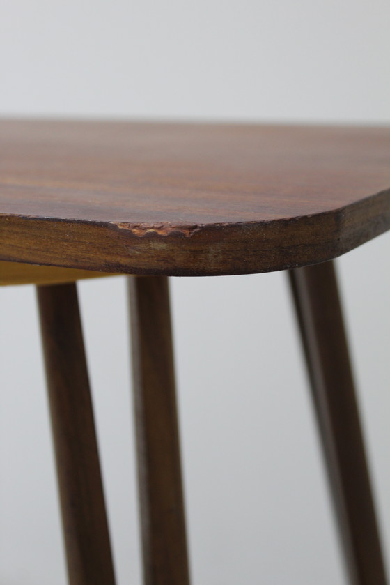 Image 1 of Vintage Side Table, Audio Table - 1960s, Teak