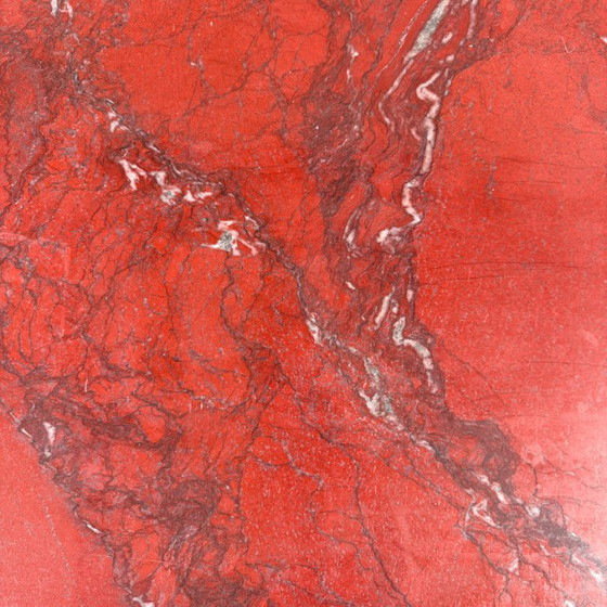 Image 1 of Tavolino da caffè in marmo Rosso Levanto di design Mid-Century