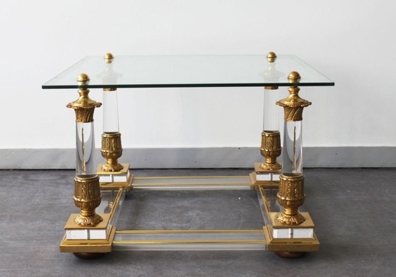Image 1 of Maison Charles salontafel, Hollywood Regency stijl