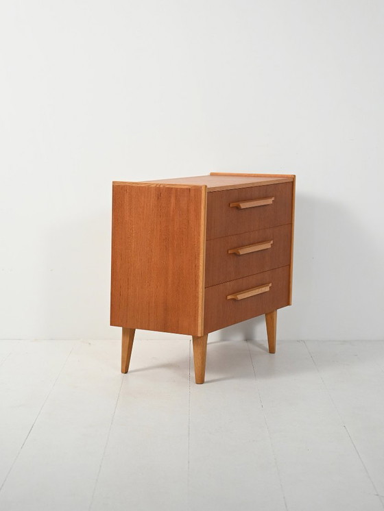 Image 1 of Scandinavian Chest of Drawers ’50s–’60s in Teak and Oak