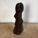 Scultura astratta in ceramica THOM anni '80 Vintage