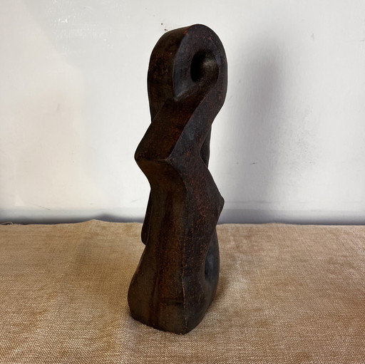 Abstract Ceramic sculpture THOM 80s Vintage