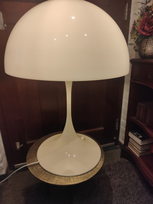 Lampada da tavolo Louis Poulsen Panthella Ø50 cm bianca