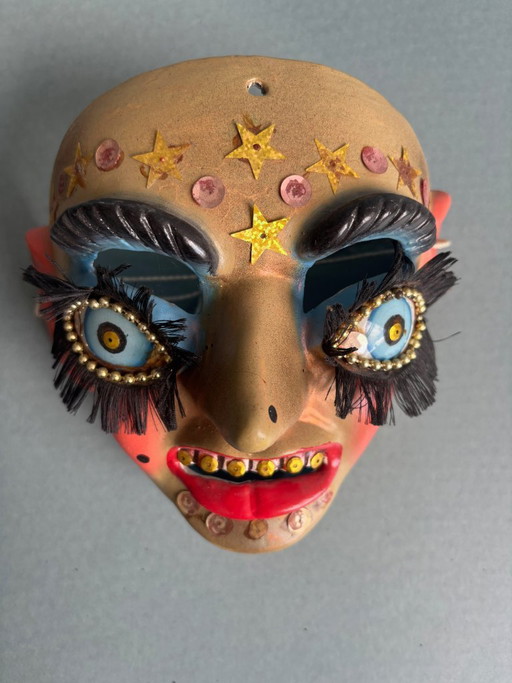 Máscara Boliviana de Danza del Diablo