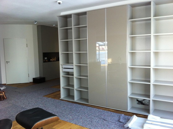 Image 1 of Estantería de pared Interlübke Studimo gris