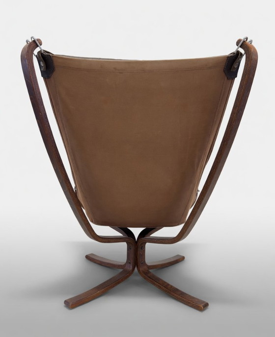 Image 1 of Silla Falcon de Vatne Møbler, Noruega, años 70.