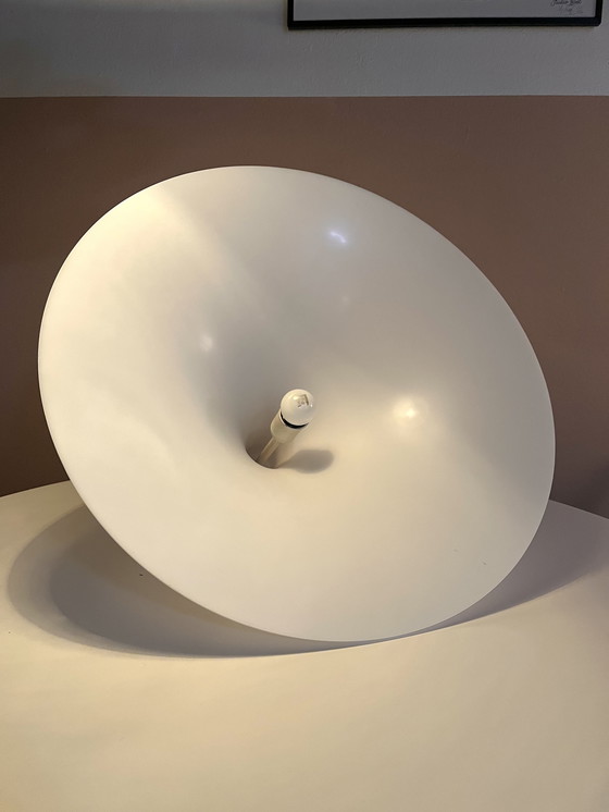 Image 1 of Harco Loor Design - Trumpet Shaped Hanging Pedant - White hanging lamp trumpet vintage flower 