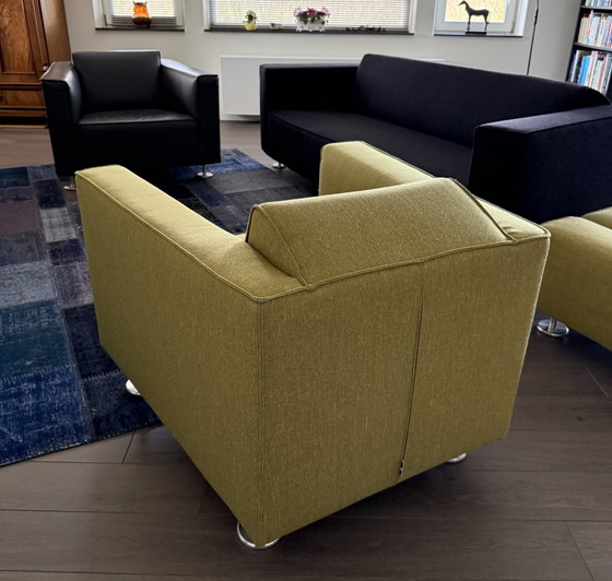 Image 1 of LADIES ARMCHAIR DESIGN IN STOCK BLIZZ WITH ottoman