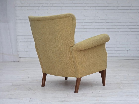 Image 1 of Dänischer Sessel von Fritz Hansen aus den 1960er Jahren, Serie 8000/8020, Originalzustand.