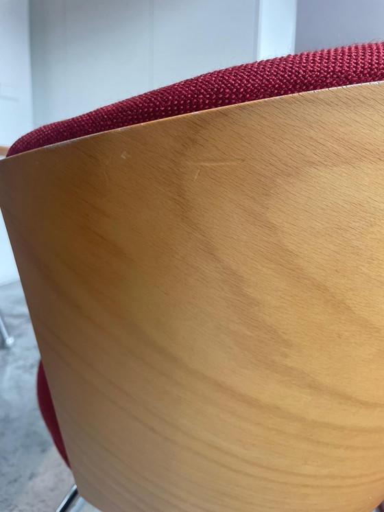 Image 1 of Leolux Giotto 917 mesa de comedor con 4 sillas