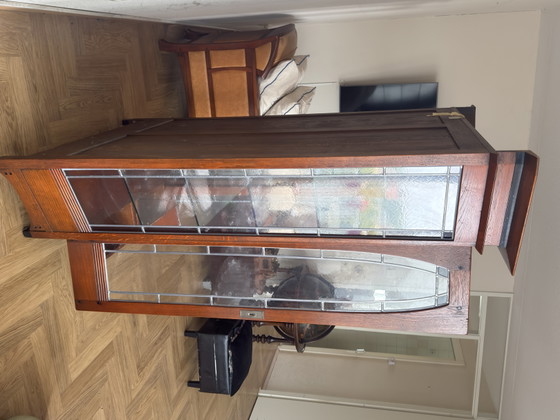 Vitrinekast Schuitema & Zonen – Vitrinekasten, Glass, Wood (photo 2 of 5)
