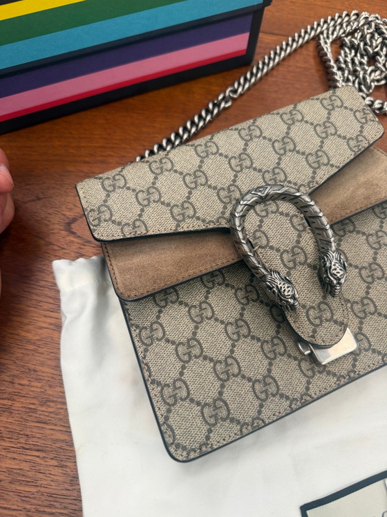 Gucci Dionysus GG Supreme Crossbody Bag – Complete Set (photo 4 of 10)
