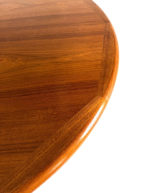 Vintage XL Extendable Danish Dining table, Korup Stølefabrik ‘70s – Wood, Metal (photo 13 of 15)