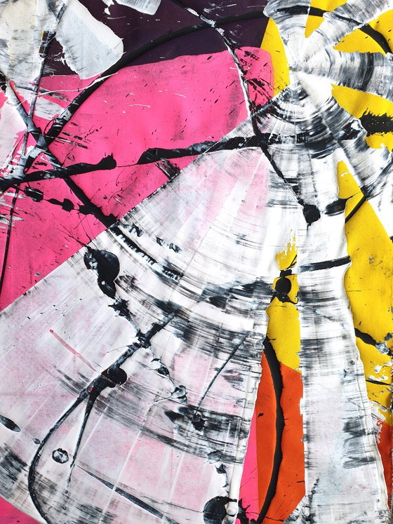 Jürgen Angeler - Die rosa Flamme - XXL – Gemälde & Zeichnungen, Canvas, Abstract (photo 17 of 35)