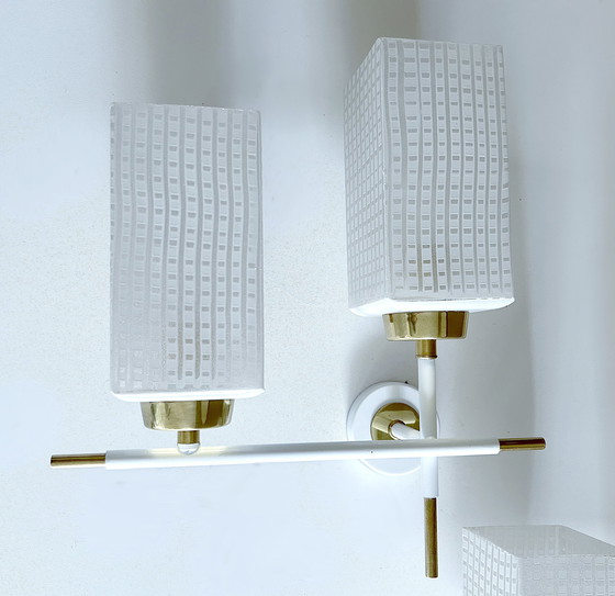 Image 1 of 2X Architectonic Vintage Wall Lights