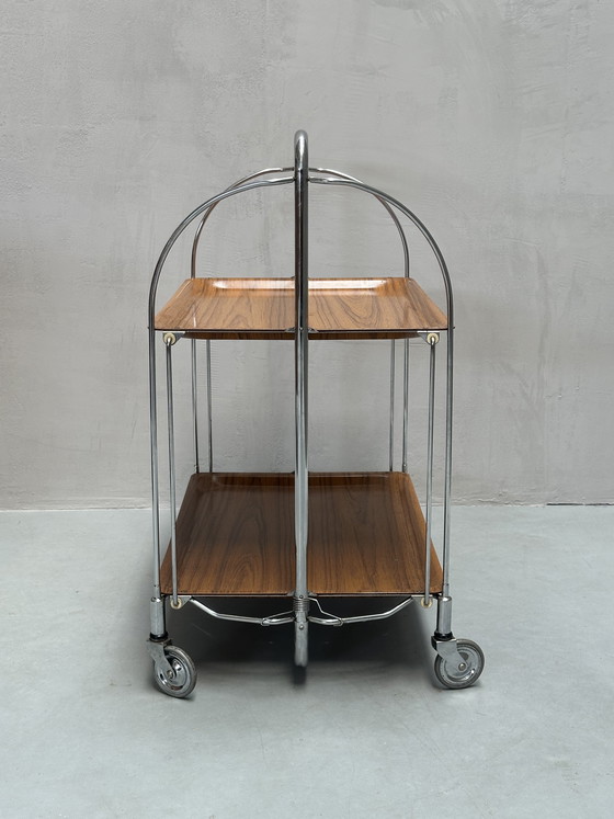 Image 1 of Carrito de servicio plegable Bremshey & Co., década de 1970