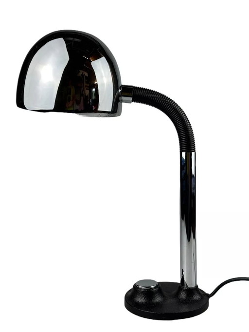 60s 70s table lamp Egon Hillebrand ball lamp space age metal design