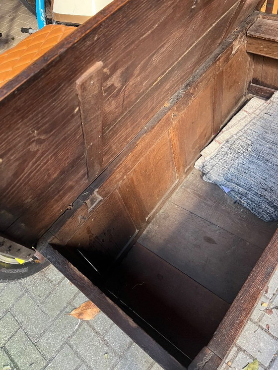 Image 1 of Cassapanca del XVII secolo in ottime condizioni