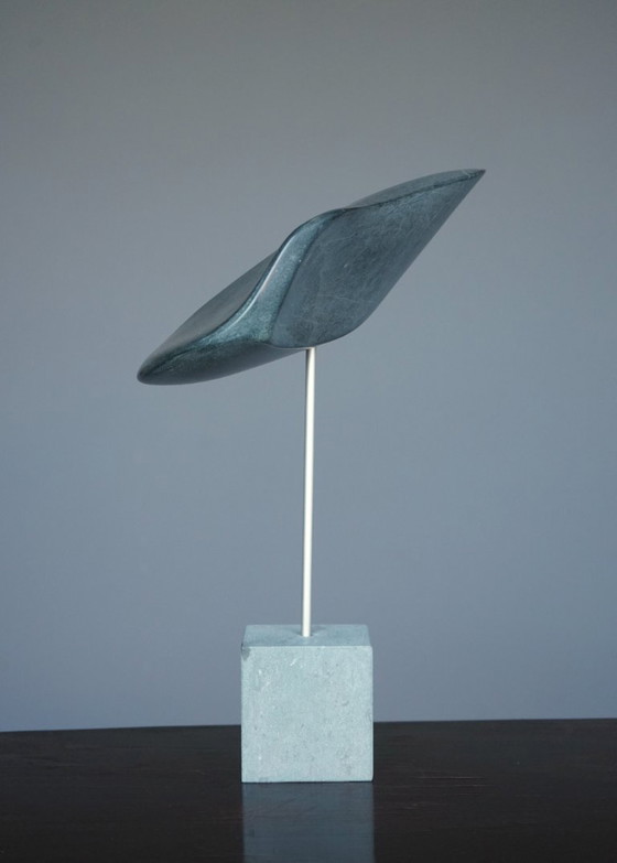 Image 1 of Granite Stone Abstract Organic Sculpture. 