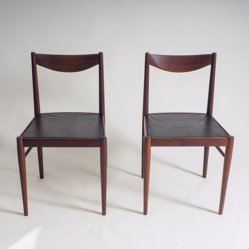 4 x Mid Century Eetkamerstoelen
