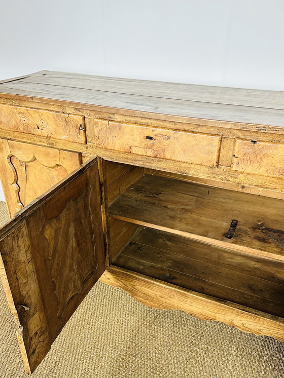 Image 1 of Provençal walnut sideboard 1890