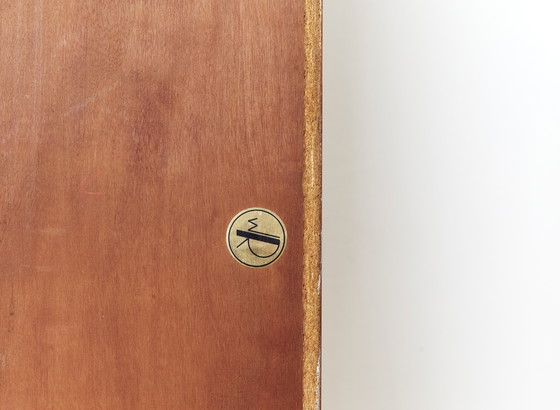 Image 1 of Vintage Wooden Shelf by Walter Wirz for Wilhelm Renz, 1960s