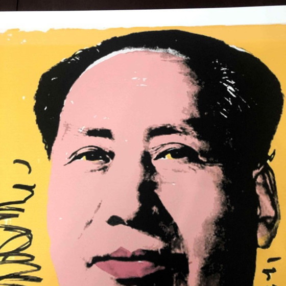 1990s After Andy Warhol "Mao Zedong" Lithograph – Lithographs & prints, Paper (photo 8 of 11)