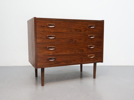 Commode moderne Mid Century en bois de rose