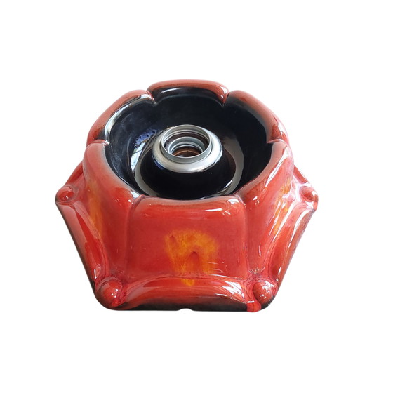 Image 1 of Vintage wandlamp keramiek 