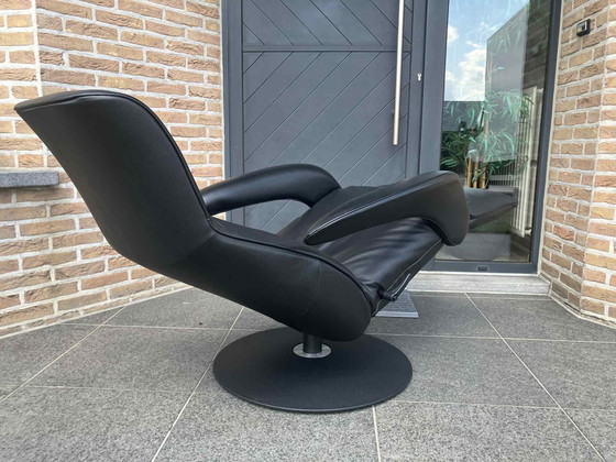 Image 1 of Jori Symphony Cuir noir, Medi, fauteuil inclinable monomove Etat impeccable !